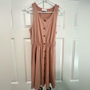 French Grey tank dress size small